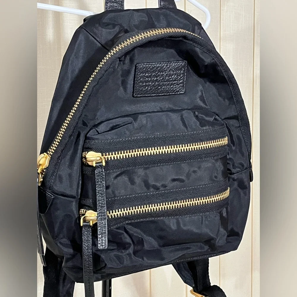 Marc by Marc Jacobs Domo Arigato Mini Packrat Nylon Black Backpack NWOT! - Picture 5 of 17